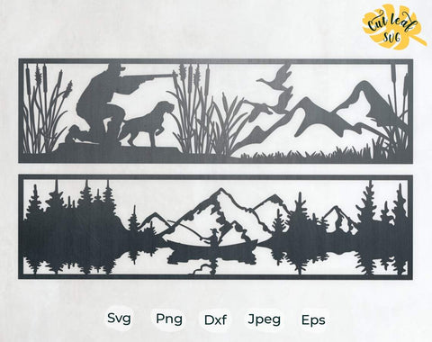 Download Hunting Fishing Svg Dxf Files For Plasma Cnc Files For Wood Hunting Svg Fishing Svg Mountains Svg Adventure Svg Camping Svg Duck So Fontsy