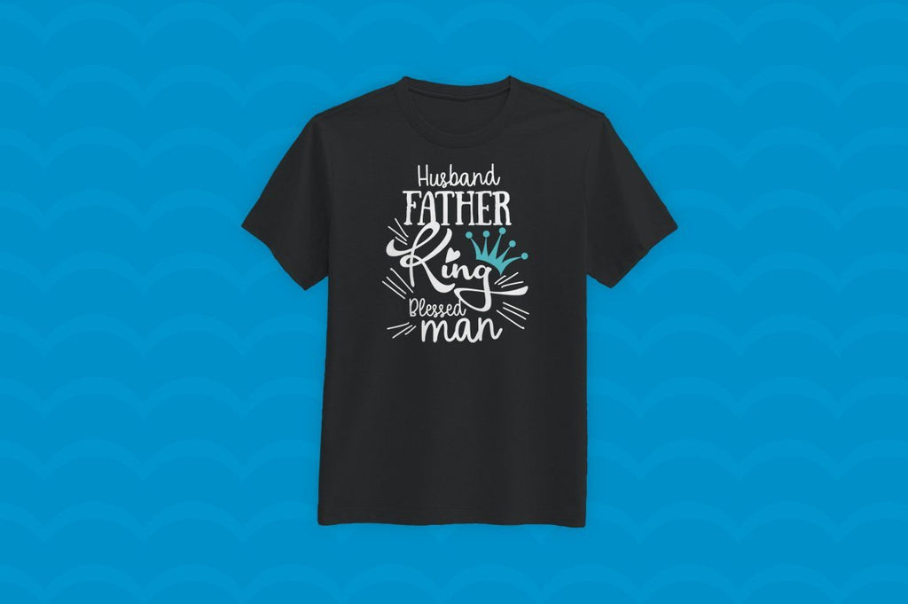 Download Husband Father King Slogan SVG, Fathers Day Gift - So Fontsy