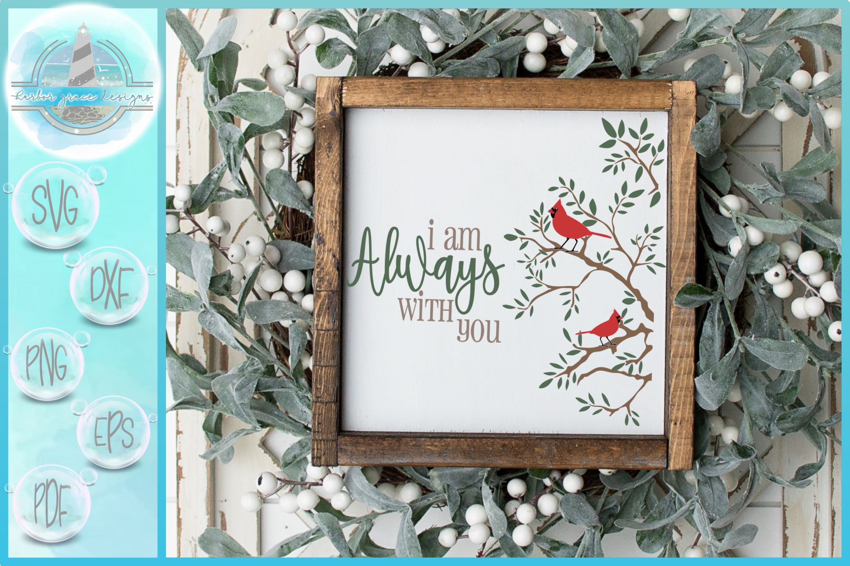 Download I Am Always With You Cardinals Quote Svg So Fontsy