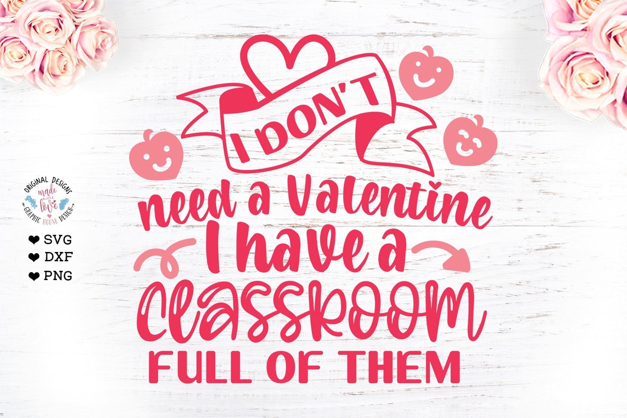 Download I Don T Need A Valentine Teachers Valentine Cut File So Fontsy