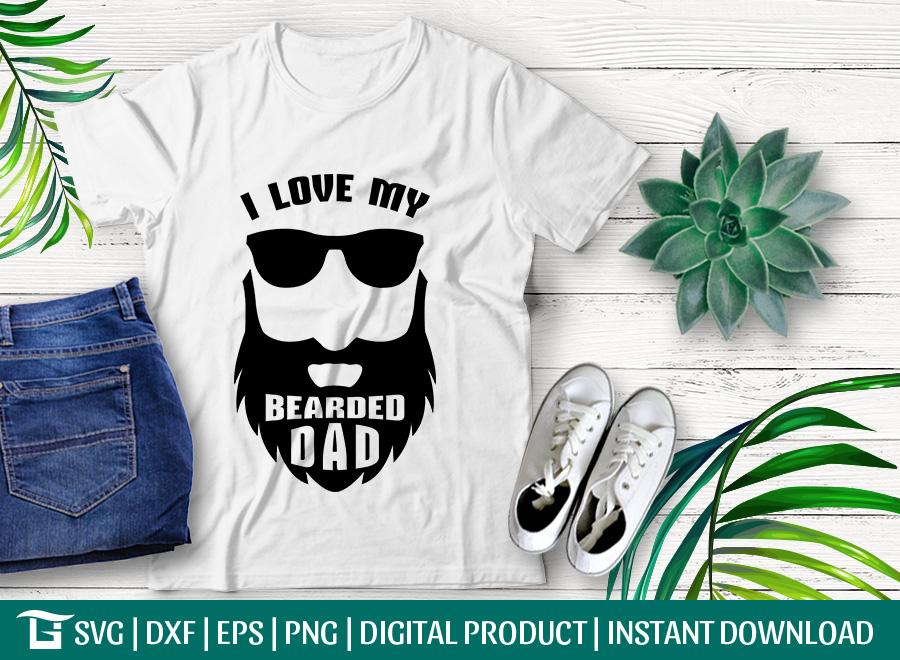 Free Free 138 I Love My Bearded Daddy Svg SVG PNG EPS DXF File