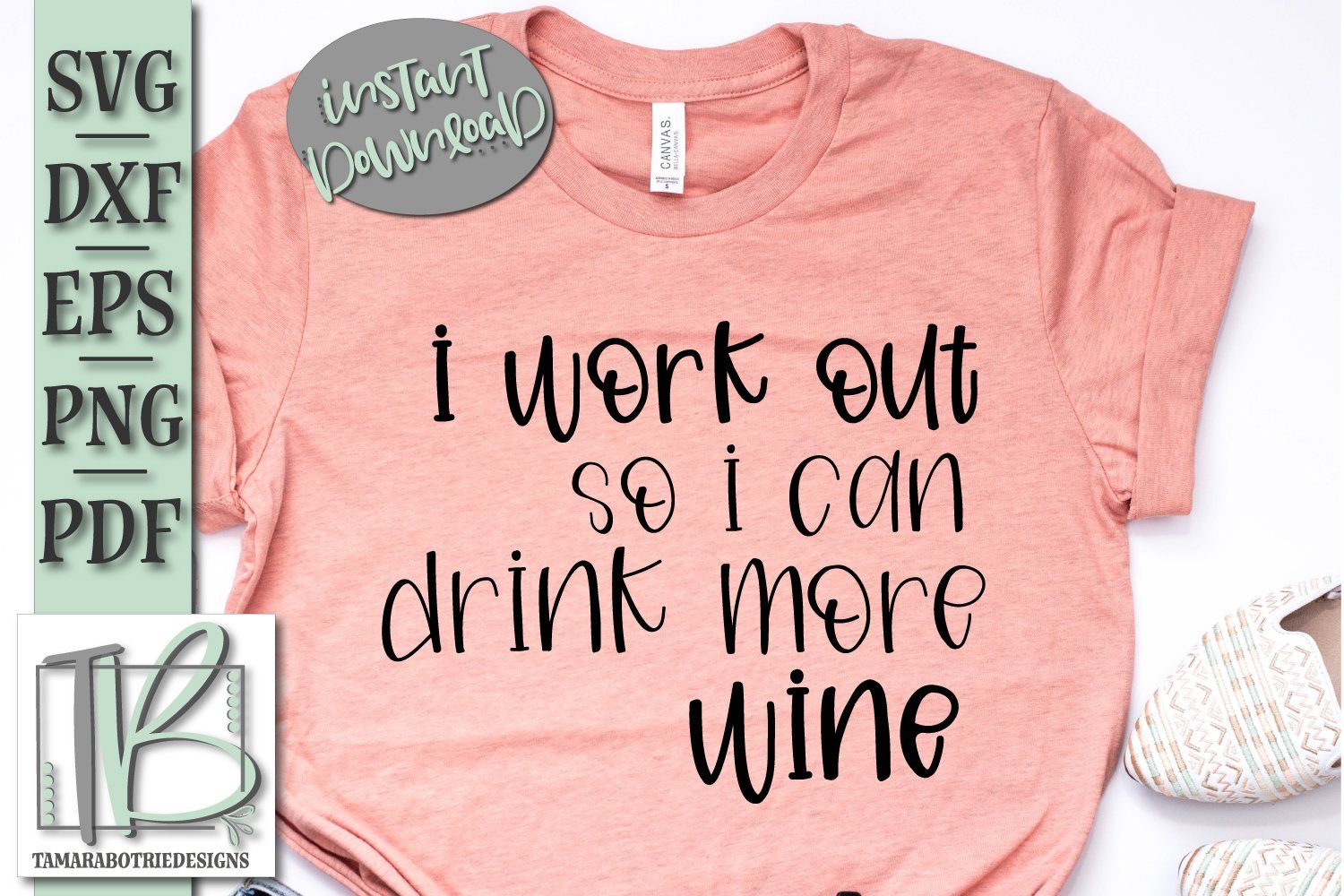 Download I Work Out So I Can Drink More Wine Svg Funny Fitness Quote Svg So Fontsy