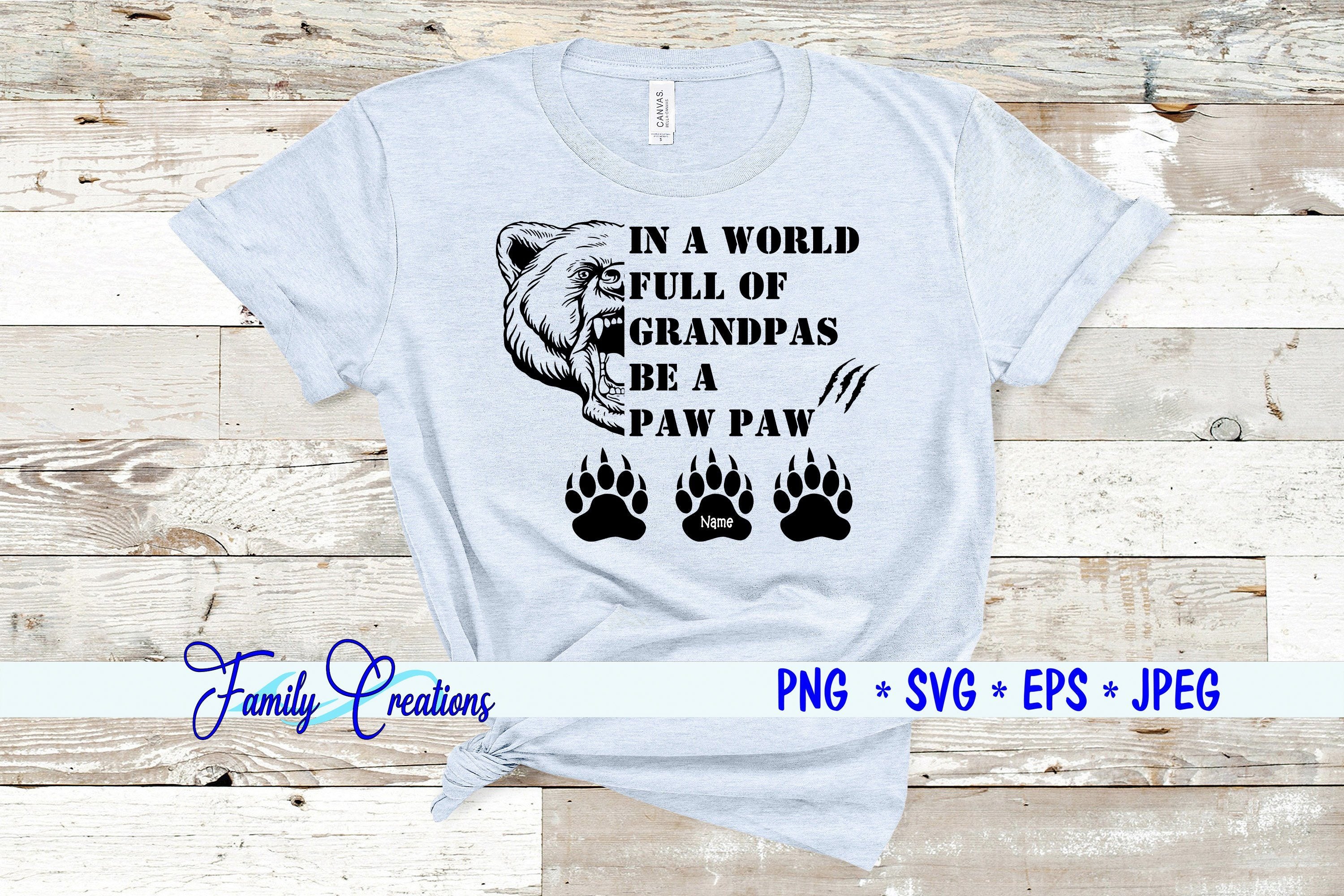 Free Free 227 My Grandkids Have Paws Svg SVG PNG EPS DXF File