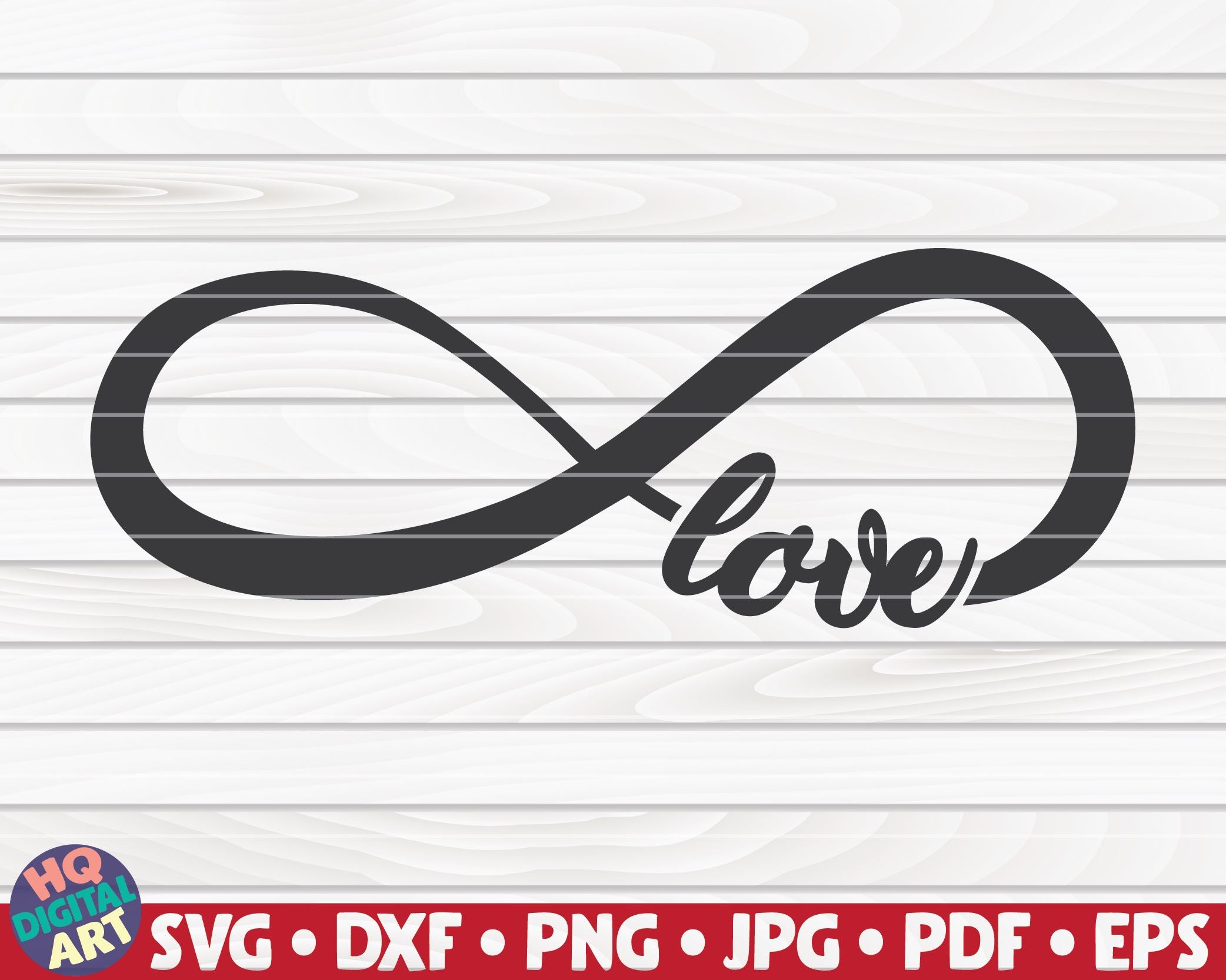 Infinity Sign Love Svg Valentine S Day Vector So Fontsy