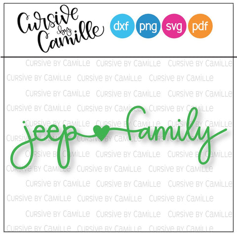 Download Jeep Family Cut File So Fontsy