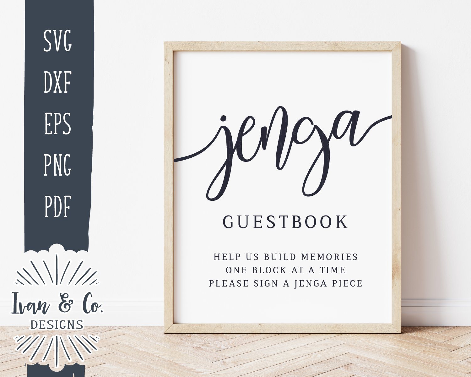 Download Jenga Guestbook Svg Files Wedding Svg Wedding Sign Svg Commercial Use Cricut Silhouette Cut Files 1042173409 So Fontsy