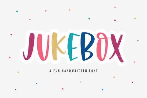 Download Jukebox Quirky Handwritten Font So Fontsy