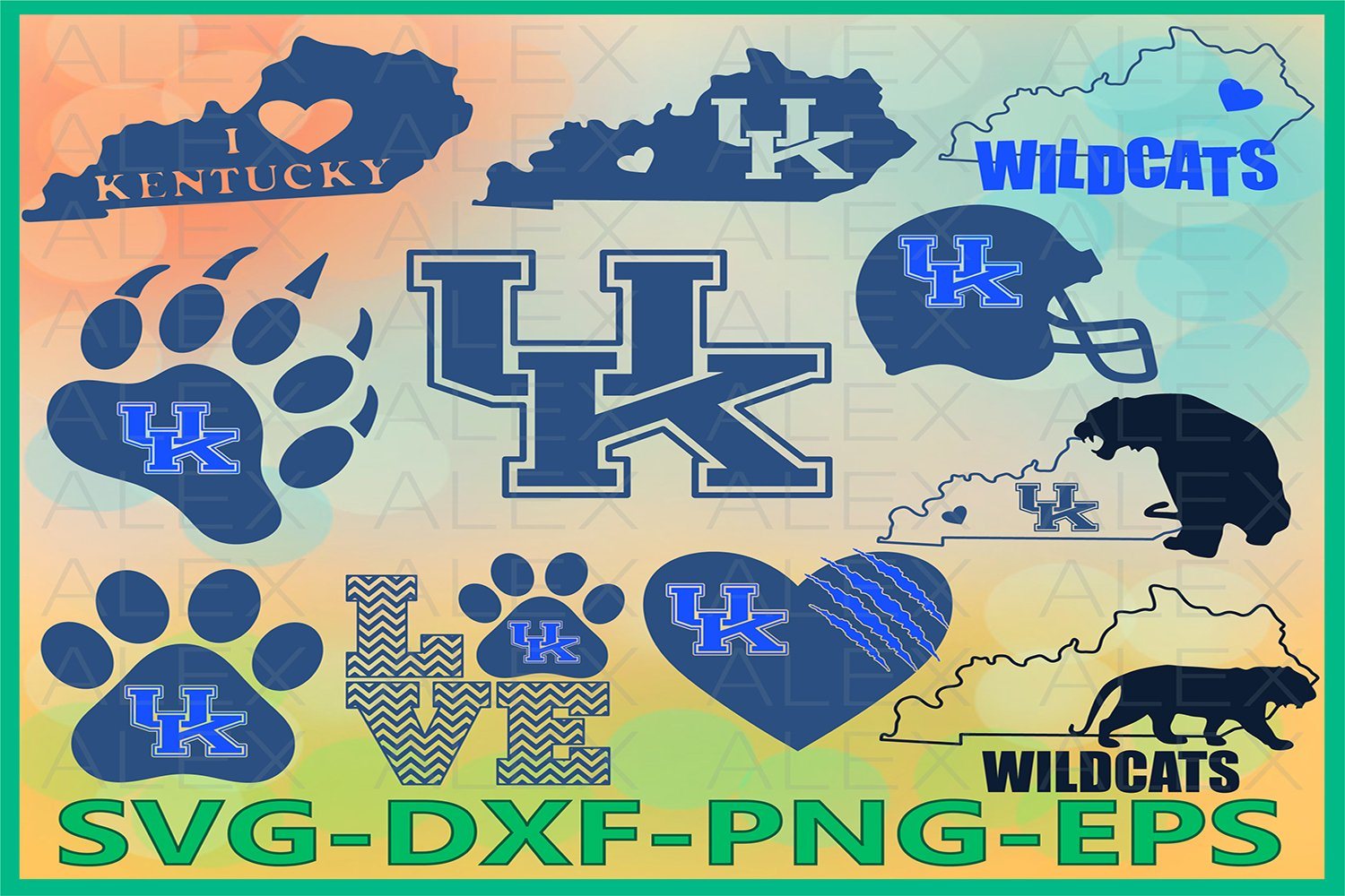 Download Kentucky Svg Wildcats Love So Fontsy