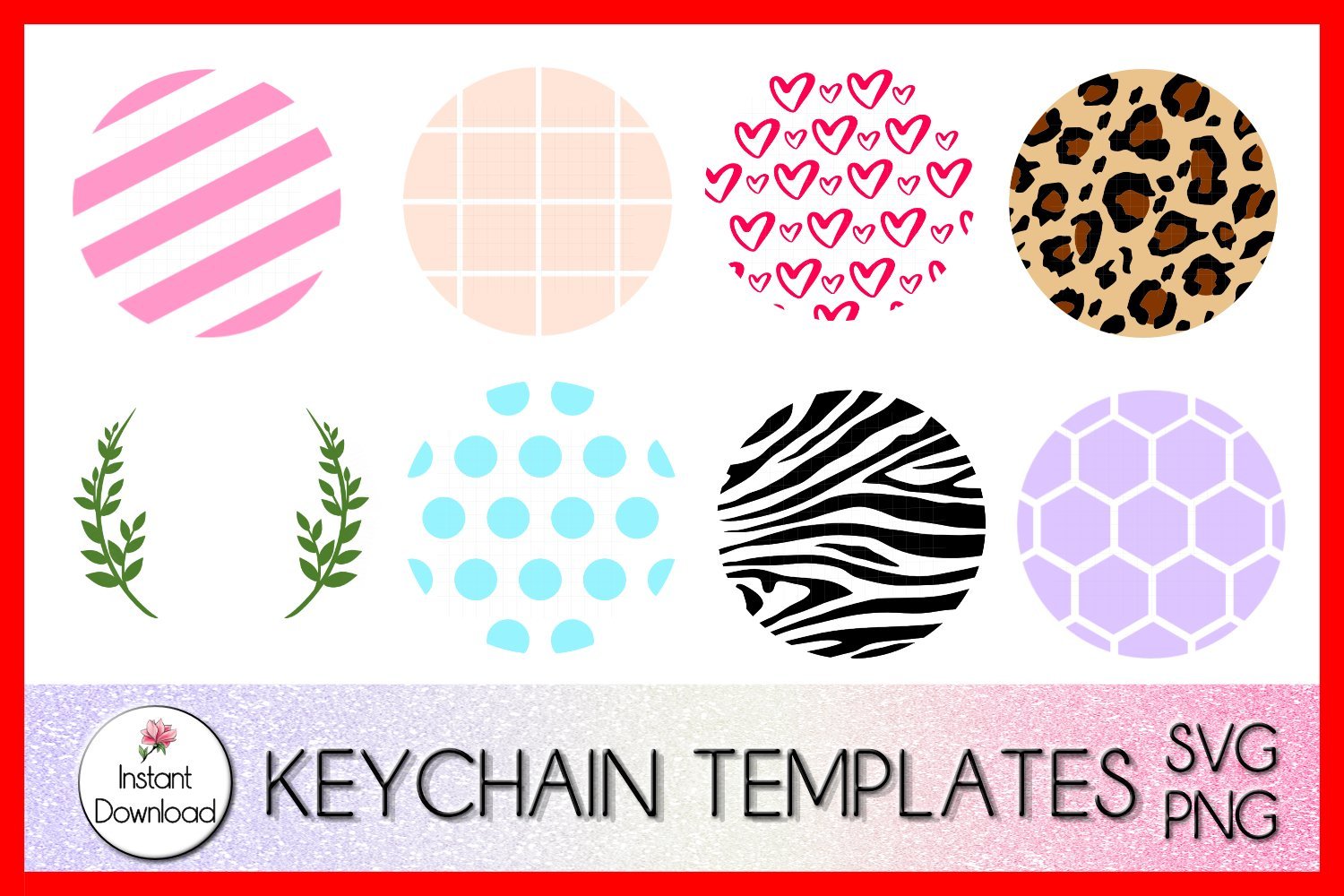 Free Keychain Template Svg Free SVG PNG EPS DXF File
