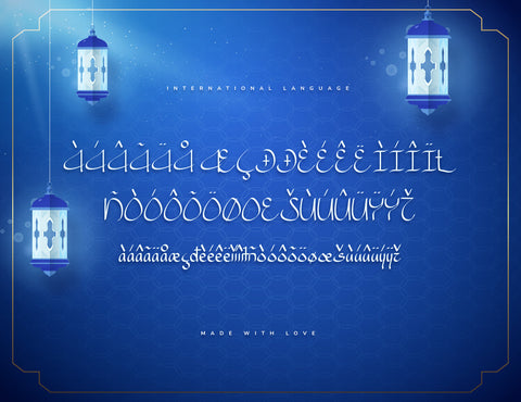 Khaizan Calligraphy Font Font inferno.studio3 
