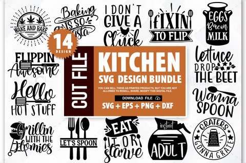 Download Kitchen Svg Bundle 2 So Fontsy