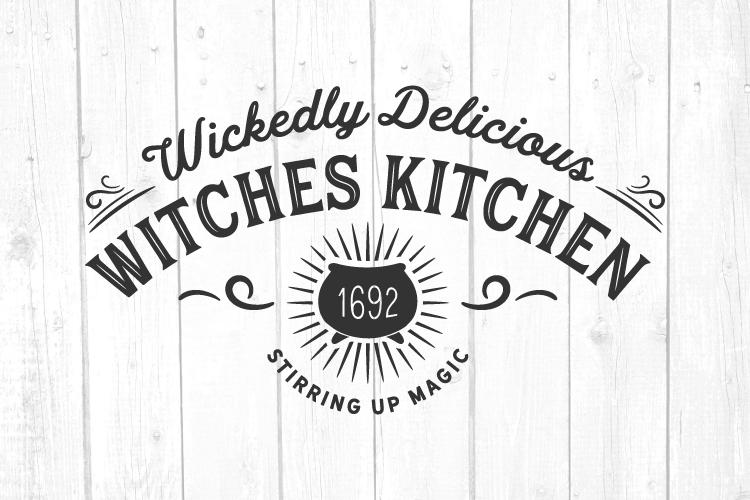 Kitchen Witch Svg Halloween Svg Kitchen Decor Home Decor Witch Svg Svg Files Cricut Silhouette Files Digital So Fontsy