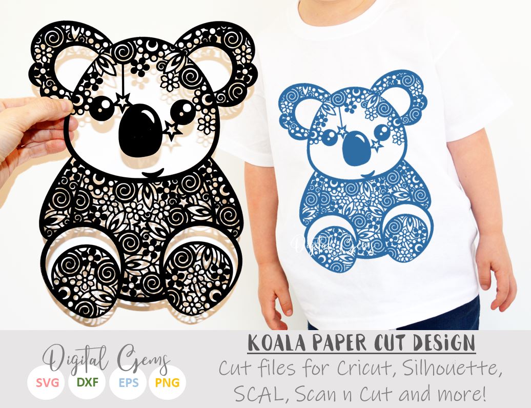 Download Koala Bear Svg Dxf Eps Png Files So Fontsy