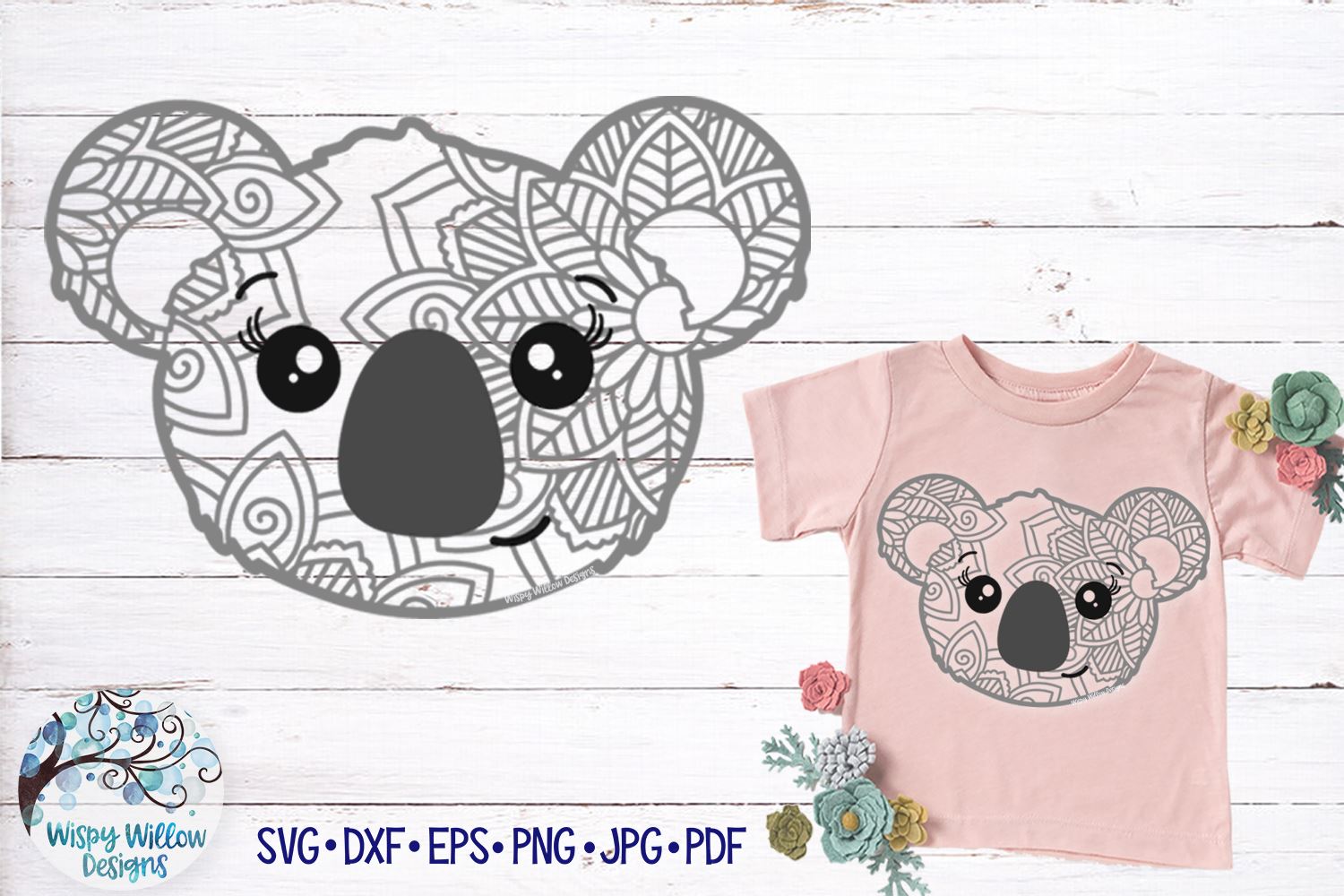 Koala Mandala Svg So Fontsy