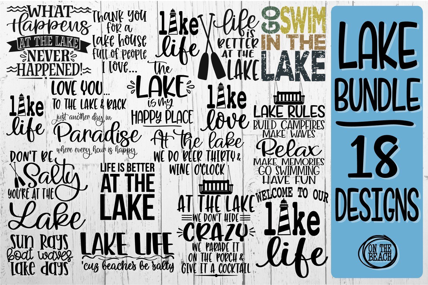 Download Lake Bundle 18 Designs Svg Png Eps Dxf So Fontsy