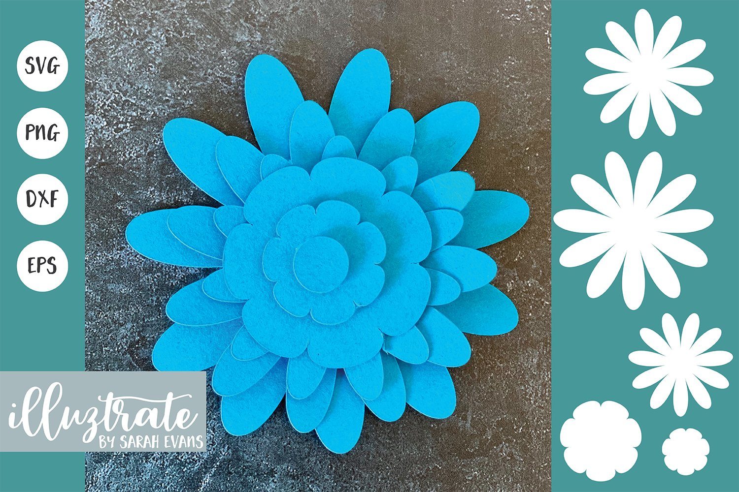 Free Free 119 3D Flower Svg Files For Cricut SVG PNG EPS DXF File