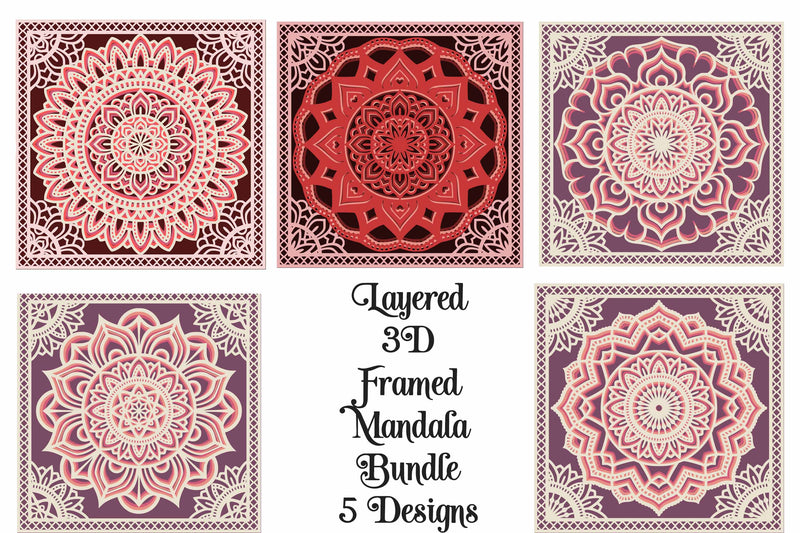 Free Free 236 Layered Paper Mandala SVG PNG EPS DXF File