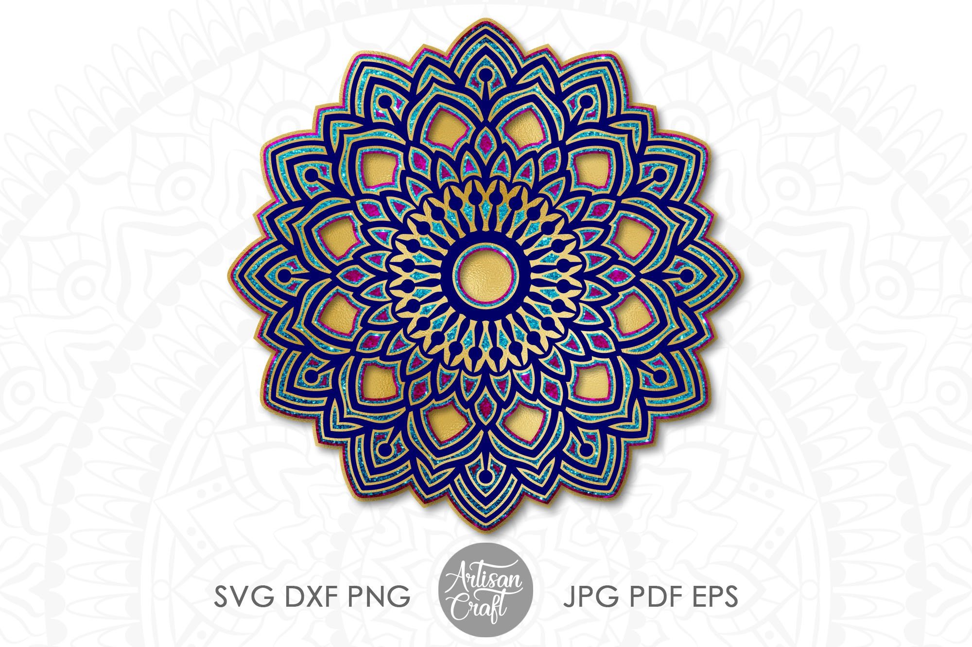 Free Free 282 Layered Fox Mandala Svg SVG PNG EPS DXF File