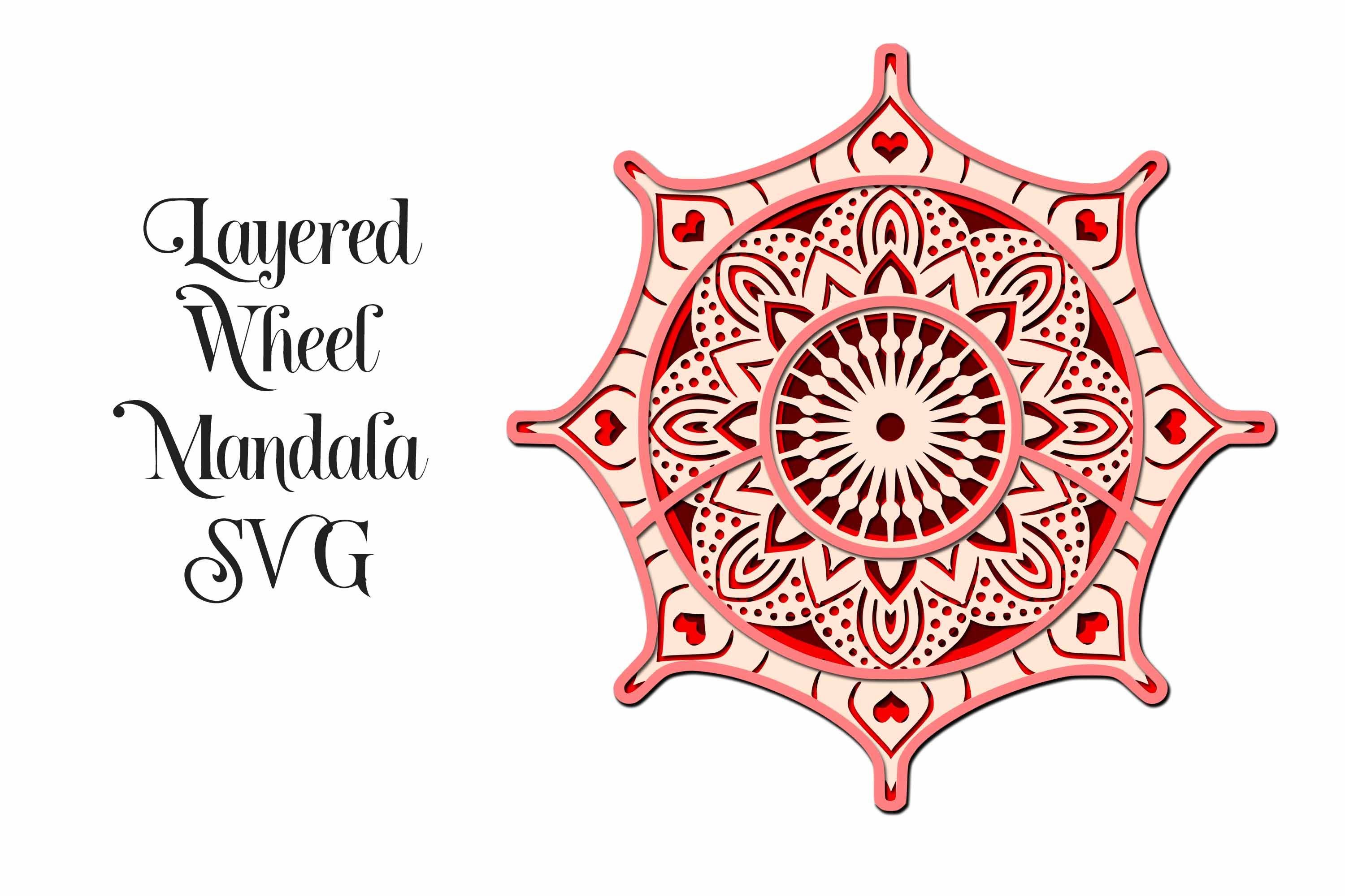 Free Free Layered Mandala Heart Svg 309 SVG PNG EPS DXF File