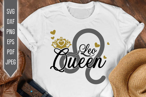 Download Leo Queen Svg Zodiac Sign Svg Horoscope Svg Leo Sign Svg Leo Shirt August Svg Leo Birthday Svg Cricut Silhouette Dxf Eps Png Pdf So Fontsy