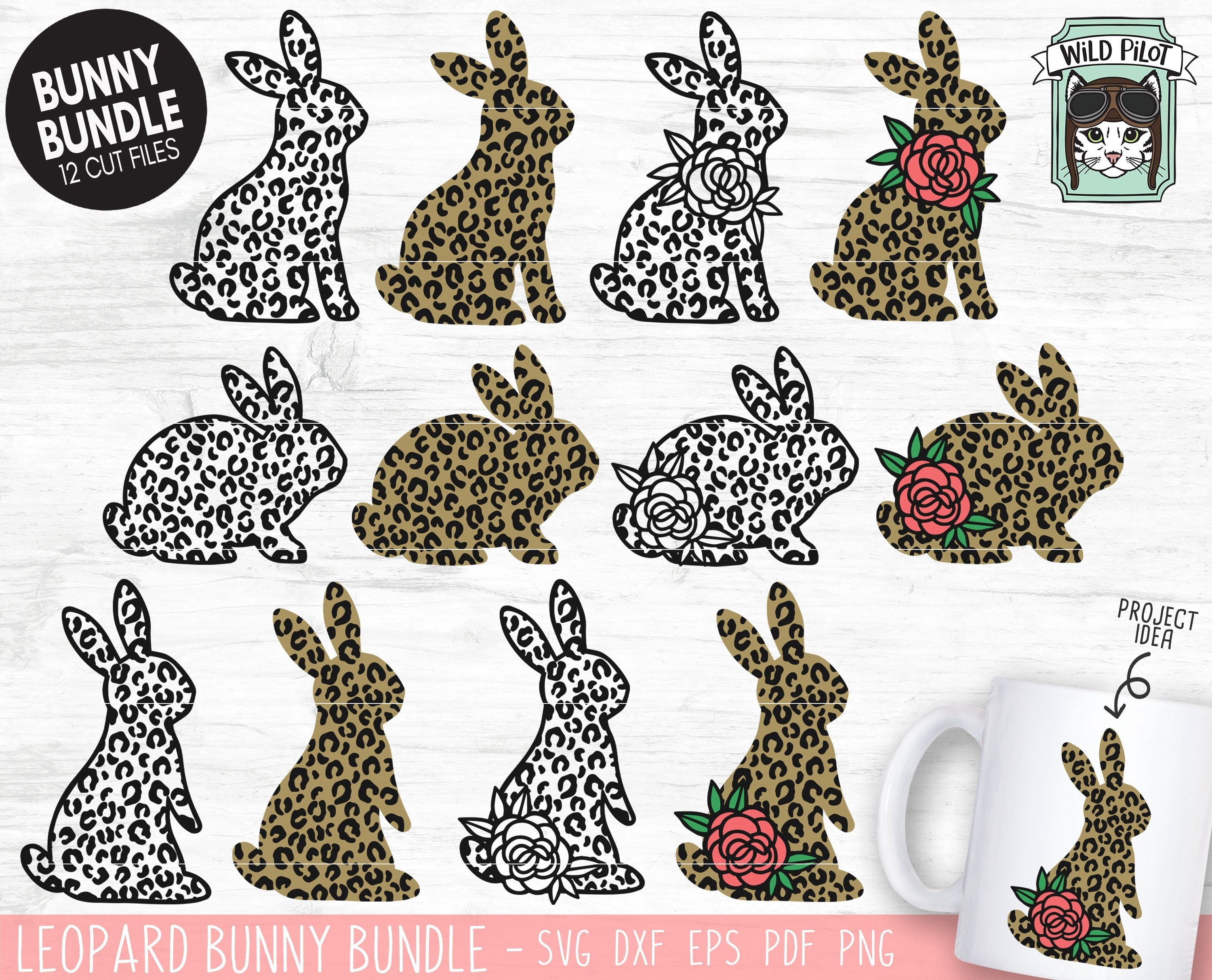 Download Leopard Bunny Svg File Leopard Rabbit Cut File Bunny Flowers Easter Svg File Easter Bunny Spring Leopard Rabbit Floral Svg File Art Collectibles Digital Lotusresort In