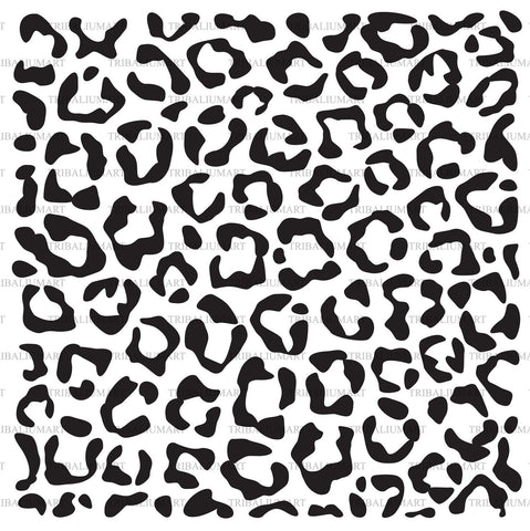Leopard print. Cut files for Cricut. Clip Art silhouette (eps, svg, pdf ...