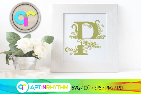 Download Letter P P Monogram Letter Monogram So Fontsy