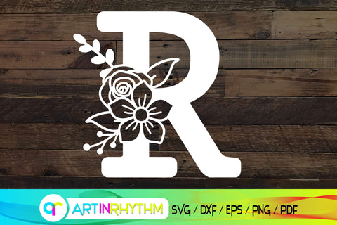 Download Letter R Svg Floral Alphabet Svg So Fontsy