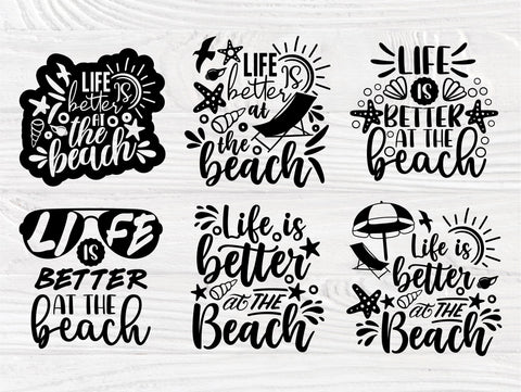 Free Free Life Is Better At The Beach Svg File 462 SVG PNG EPS DXF File