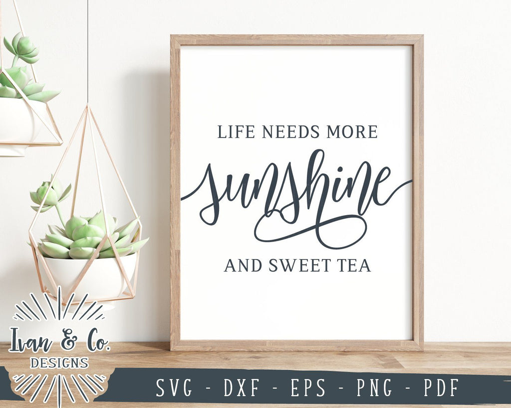 Free Free 260 Raised On Sweet Tea And Sunshine Svg SVG PNG EPS DXF File