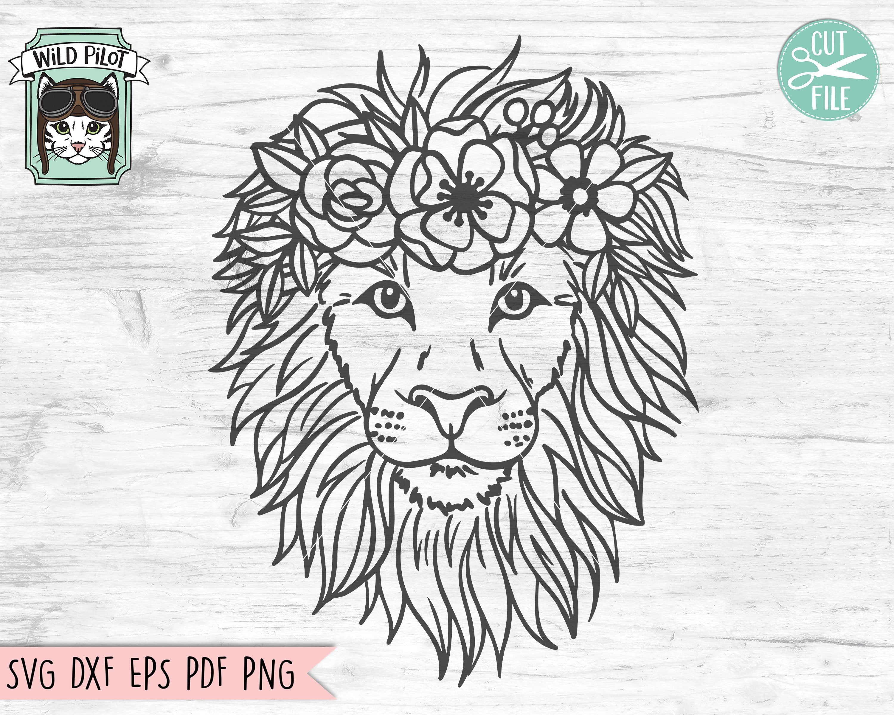 Free Free 332 Lion Head Svg SVG PNG EPS DXF File