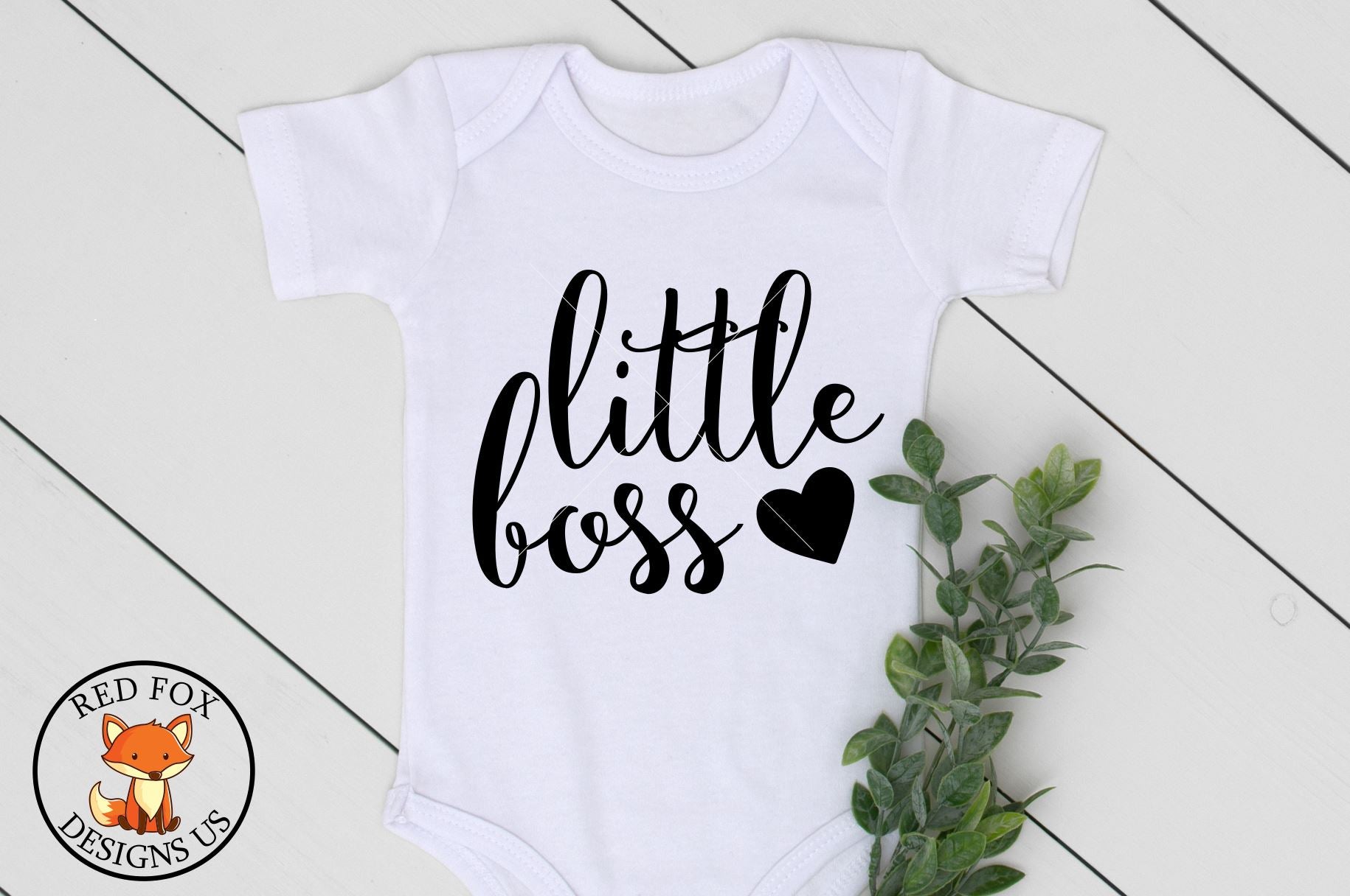 Download Little Boss With Heart Svg We Re Expecting Baby File So Fontsy