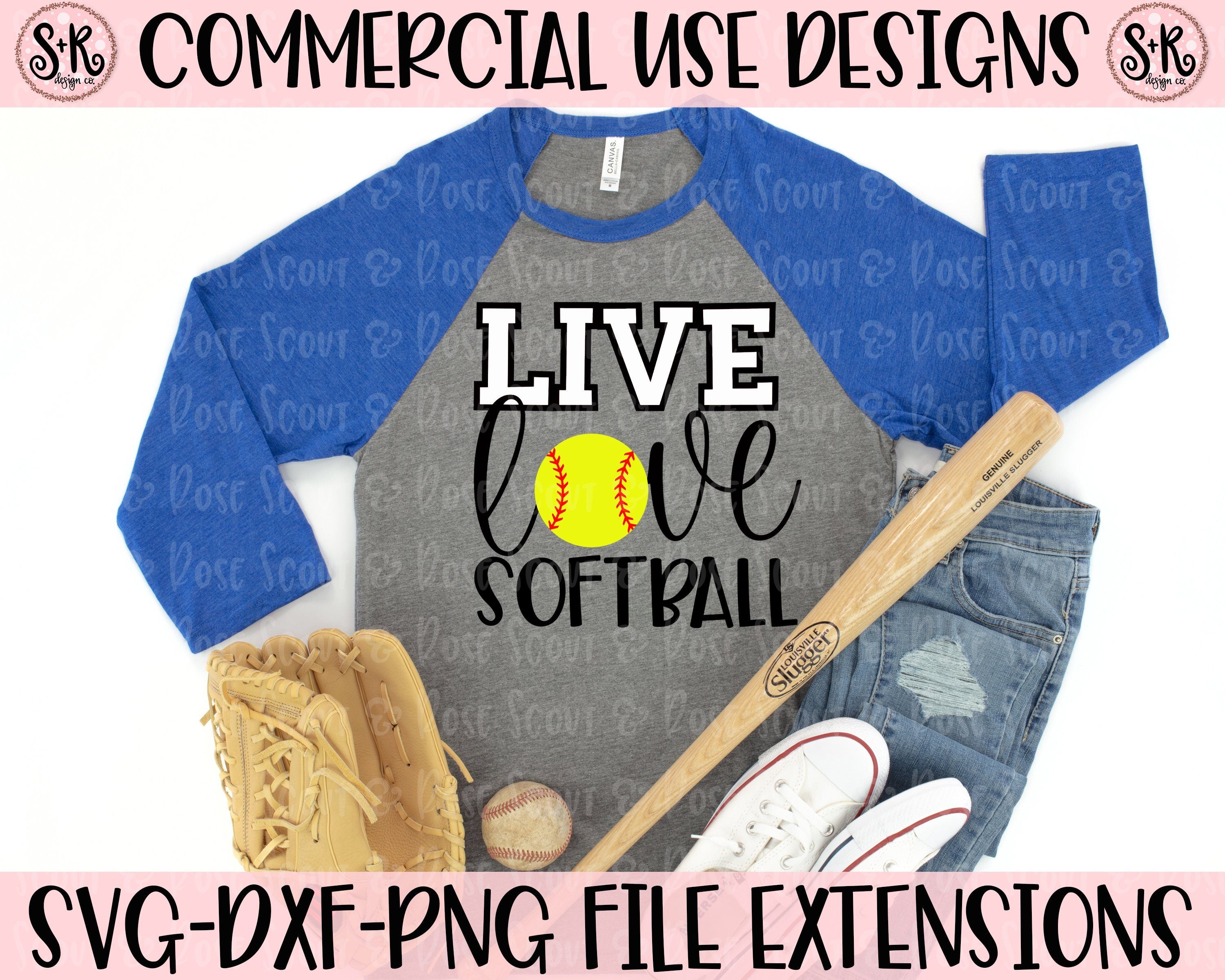 Download Live Love Softball So Fontsy