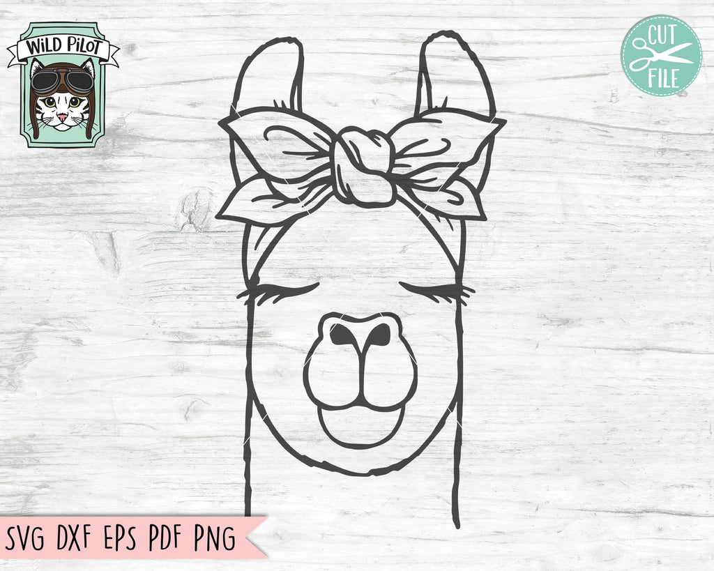 Download Products Tagged Llama Face Cut File So Fontsy