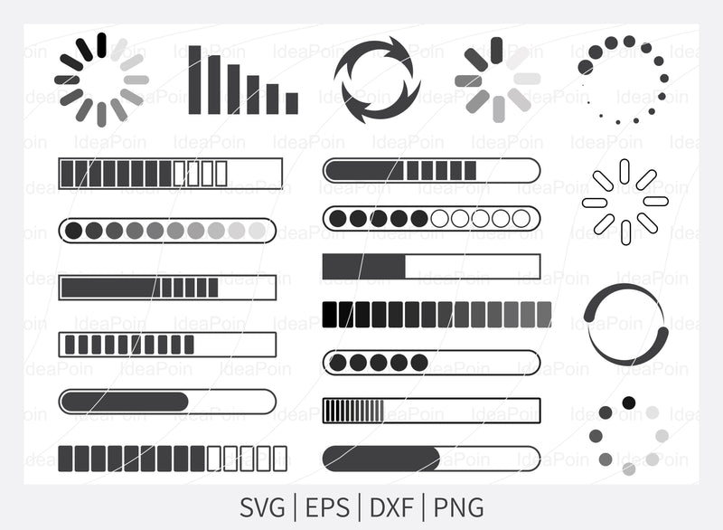 Download Loading SVG bundle, Loading Clipart, Loading SVG file ...