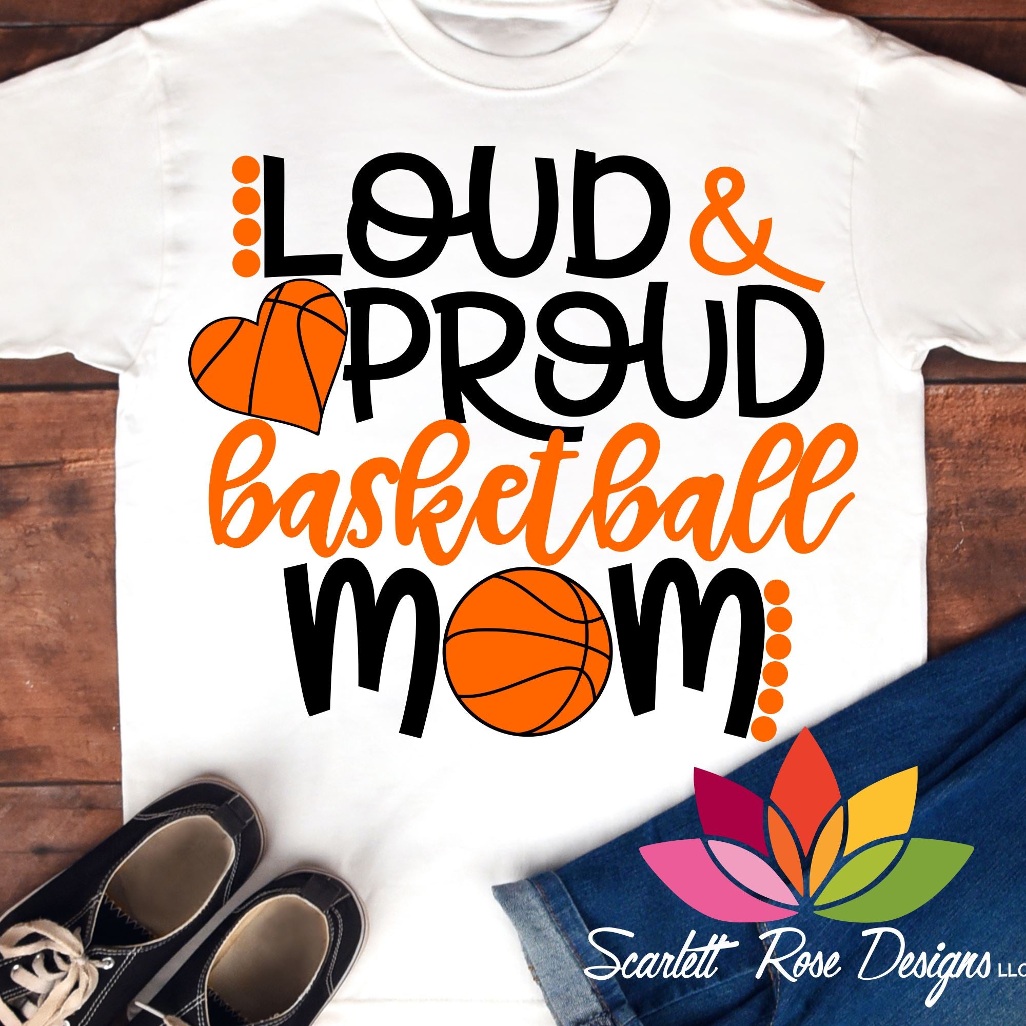 Download Loud And Proud Basketball Mom So Fontsy