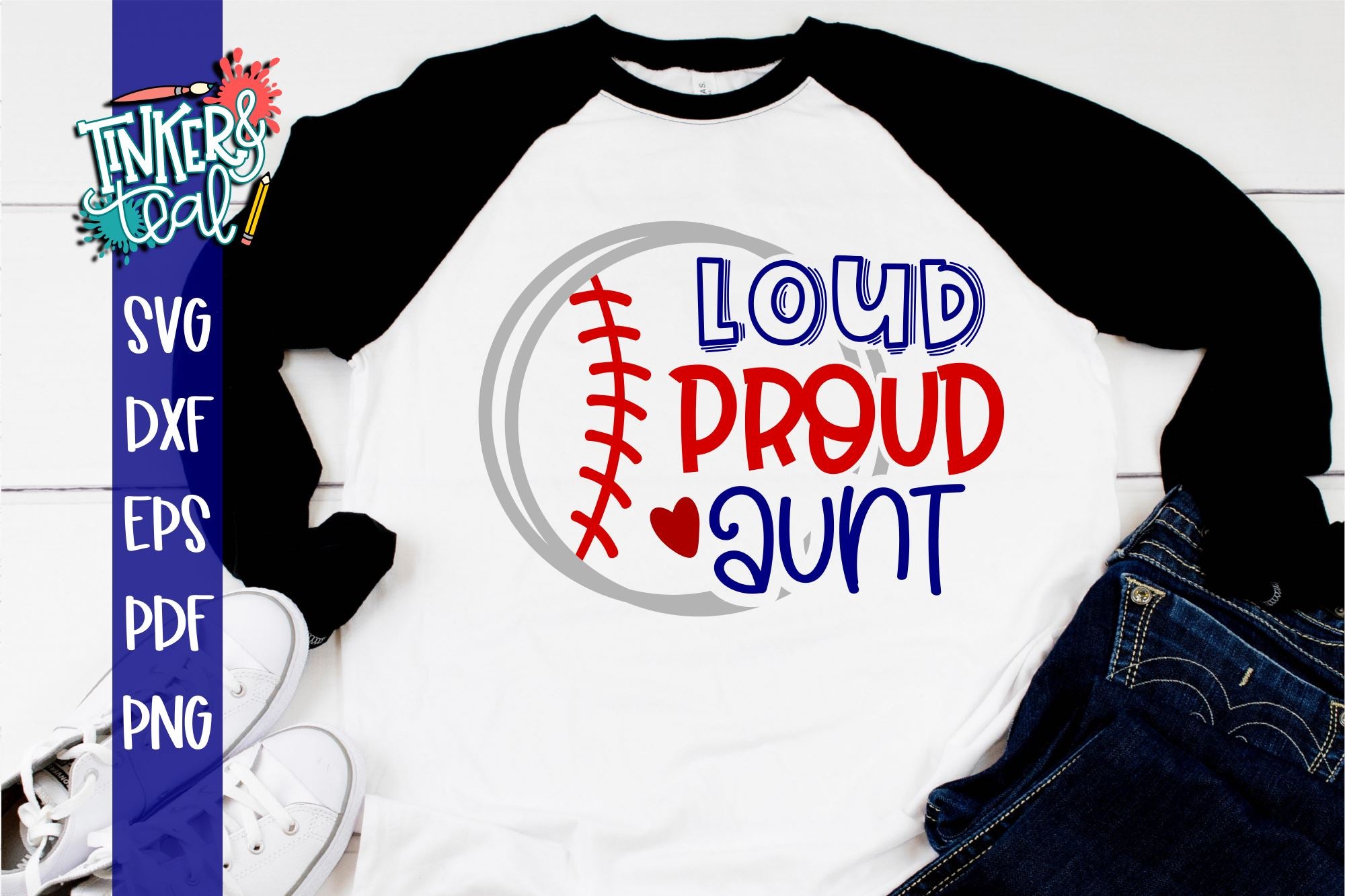 Loud Proud Baseball Aunt Svg So Fontsy