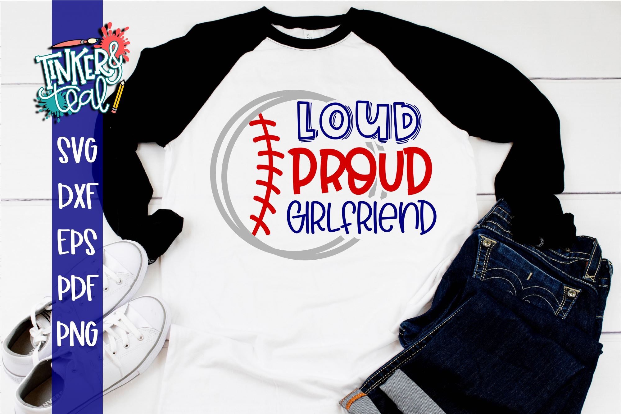 Download Loud Proud Baseball Girlfriend Svg So Fontsy