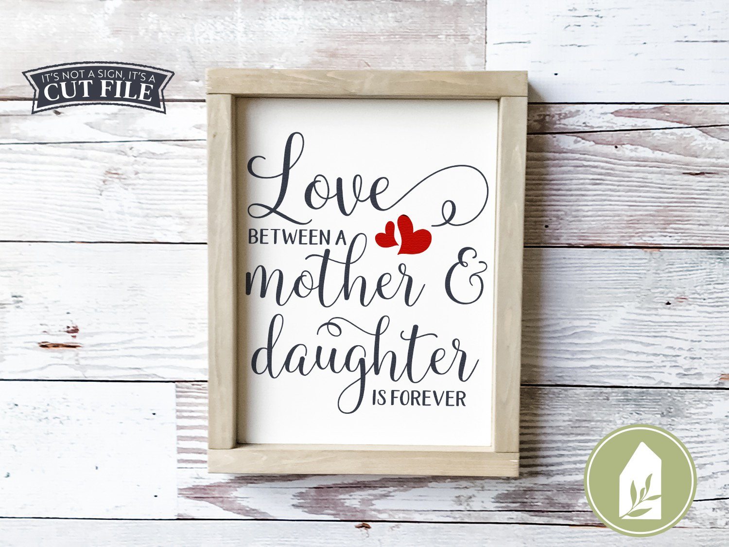 Love Between A Mother And Daughter Is Forever Svg Mother S Day Svg So Fontsy