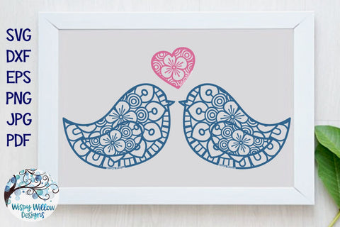 Download Love Bird Mandala Svg So Fontsy