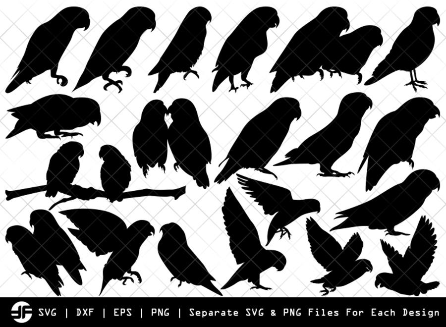 Download Love Birds Svg Bird Silhouette Bundle Svg Cut File So Fontsy