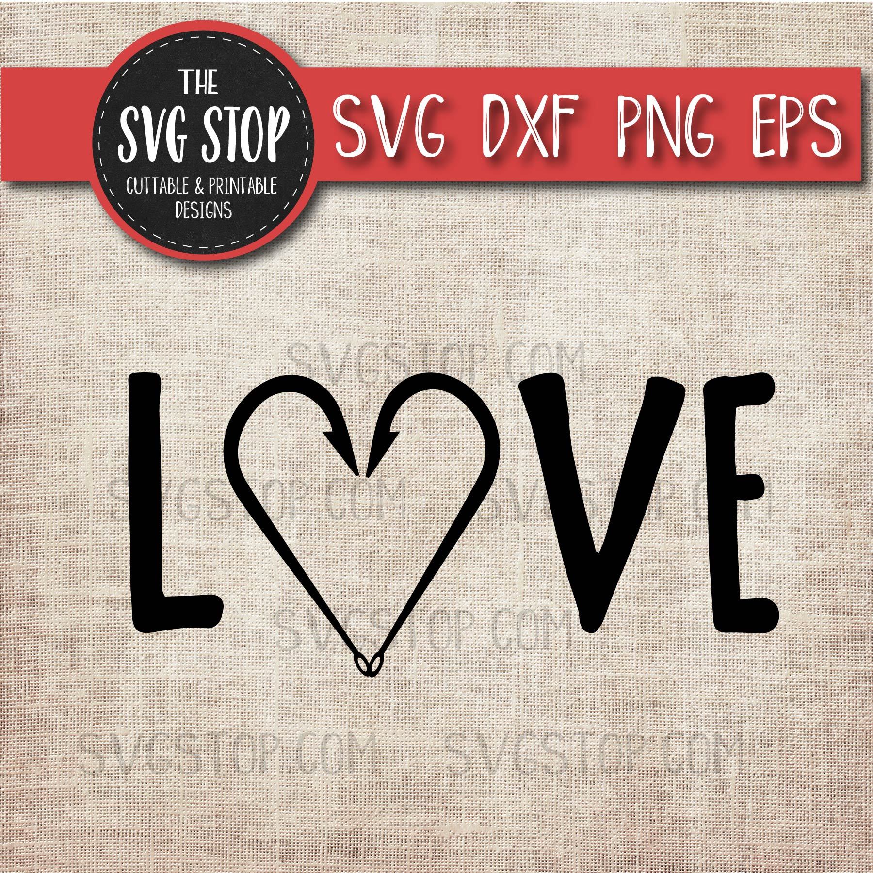 Free Free Fishing Hook Heart Svg 879 SVG PNG EPS DXF File