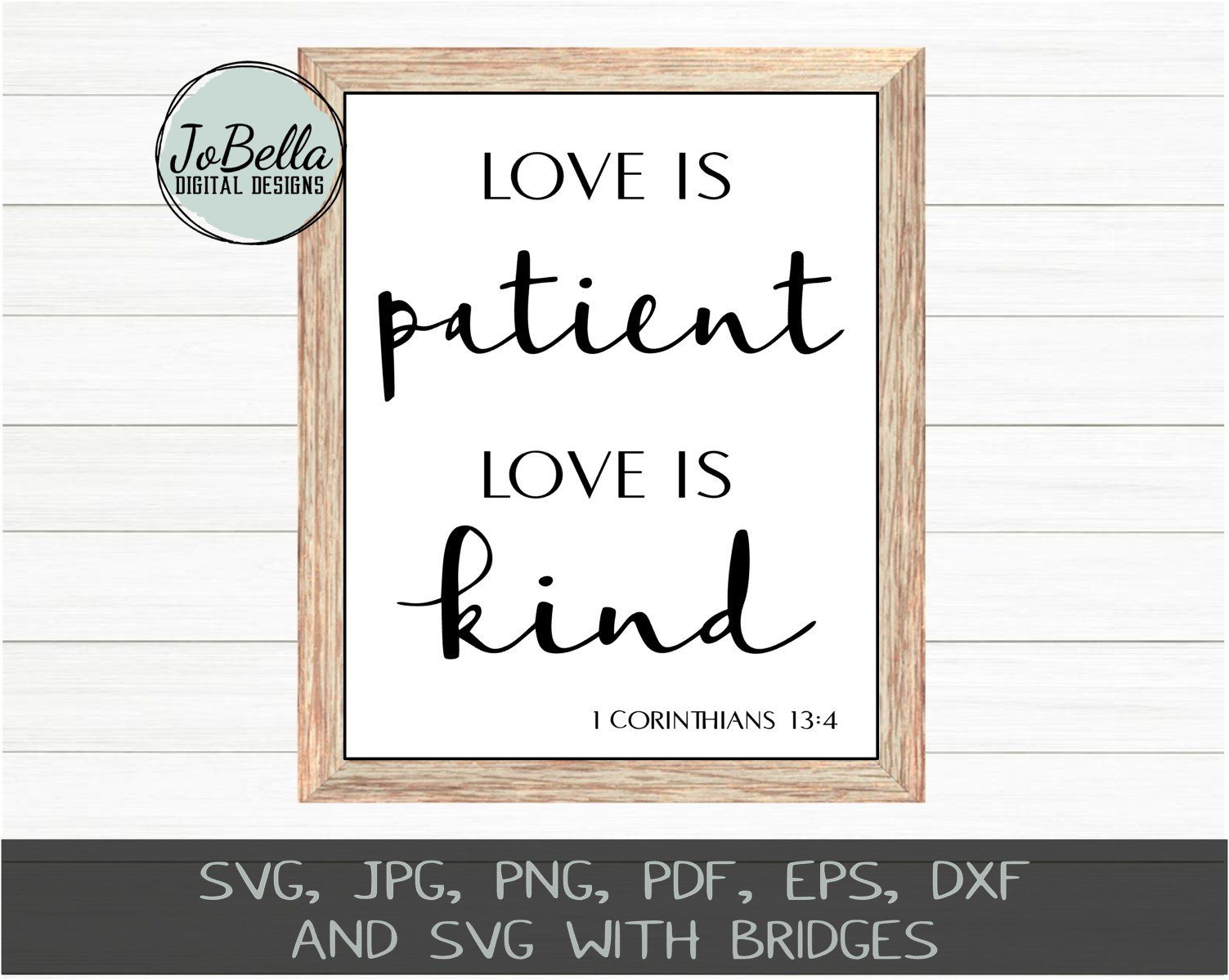 Download Love Is Patient Love Is Kind Svg Cut File And Printable So Fontsy