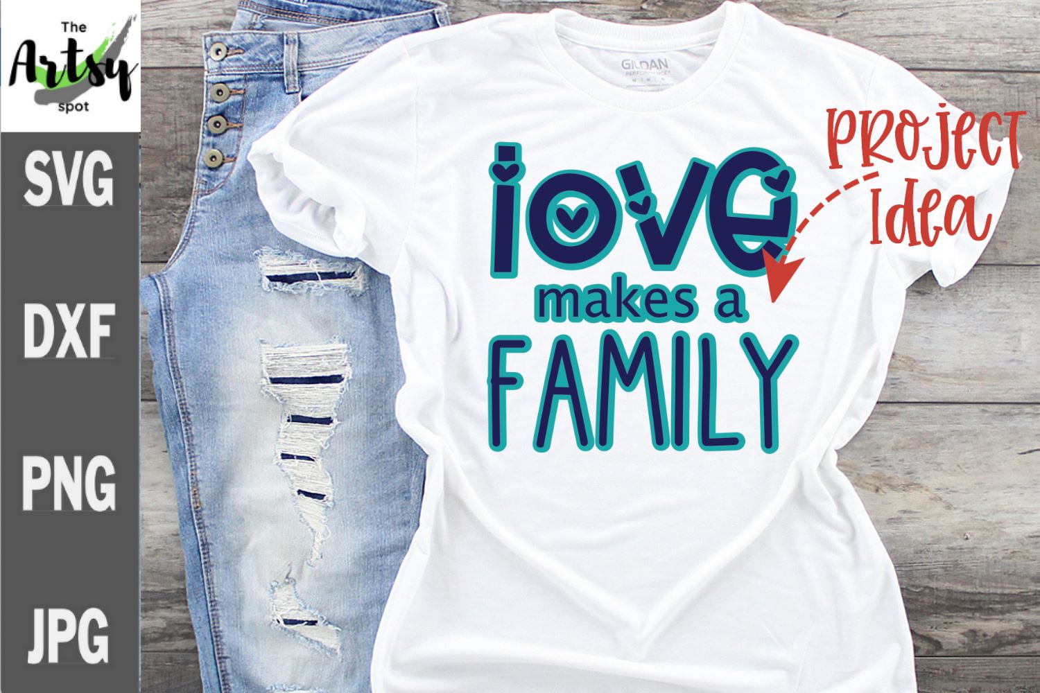 Download Love Makes A Family Svg Family Quote Family Reunion Shirt So Fontsy
