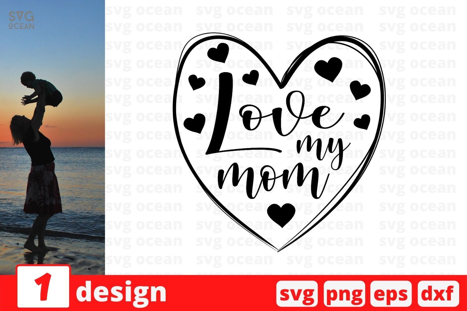 Free Free 206 I Love My Mom Svg SVG PNG EPS DXF File