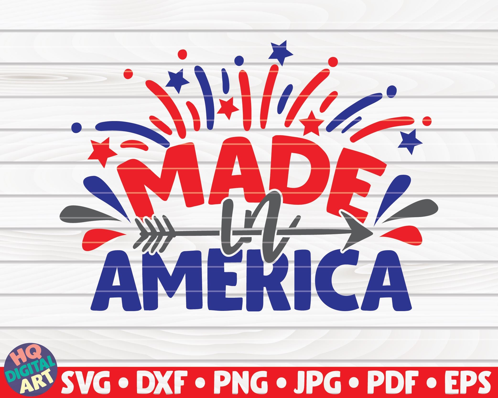 Download Made In America Svg 4th Of July Quote So Fontsy