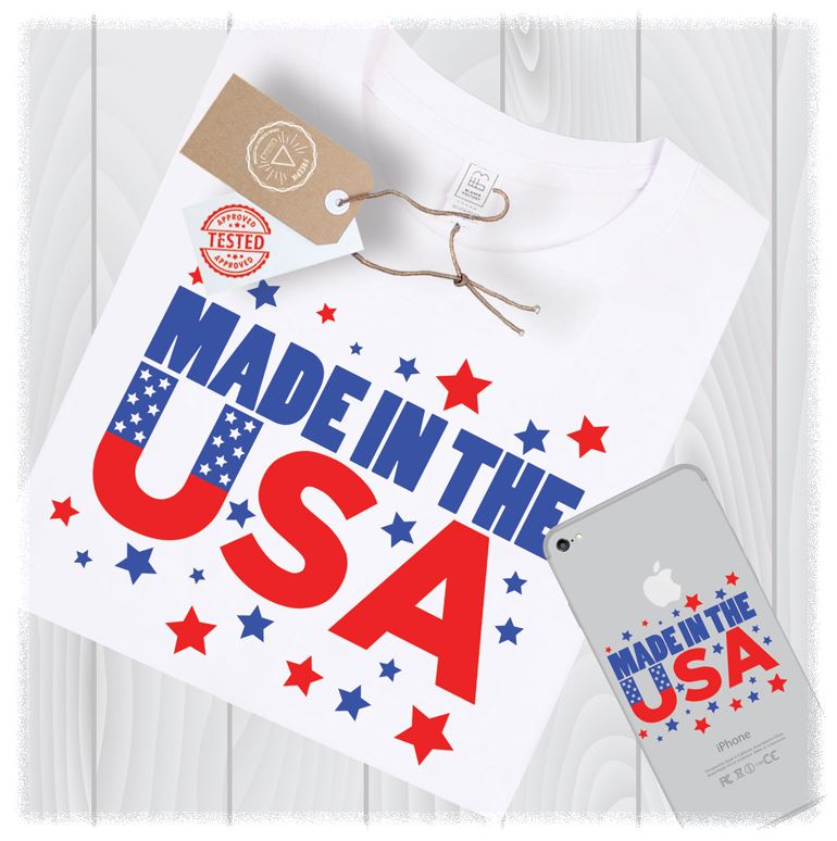 Download American Made SVG July 4th Cut File and Sublimation Design ...