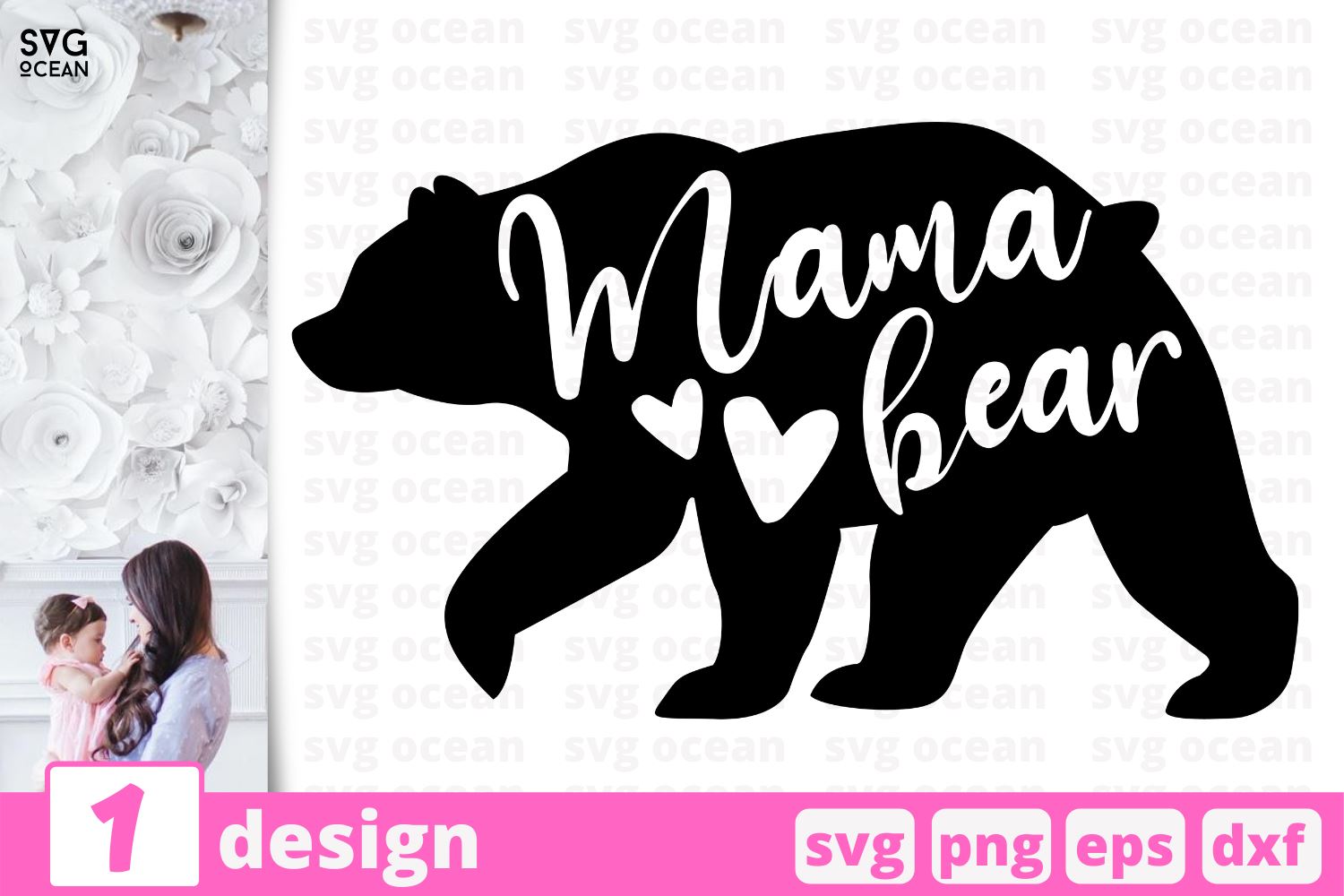 Download Mama Bear Mom Life Quote Cricut Svg So Fontsy