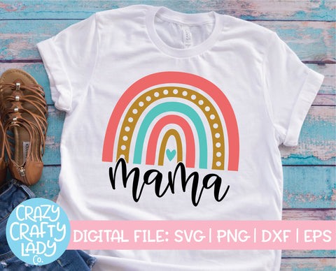 Download Mama Mini Rainbow Matching Family Svg Cut File Bundle So Fontsy