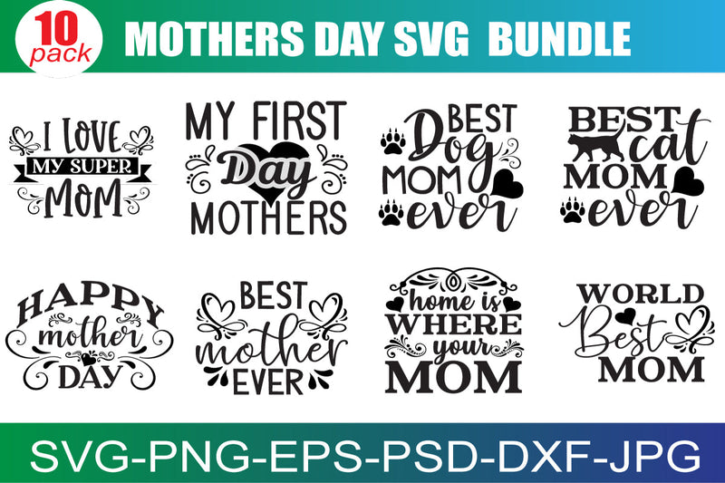 Mama SVG Bundle, Mommy and Me svg, Mini me, Mom Life, Girl mom svg, Boy ...